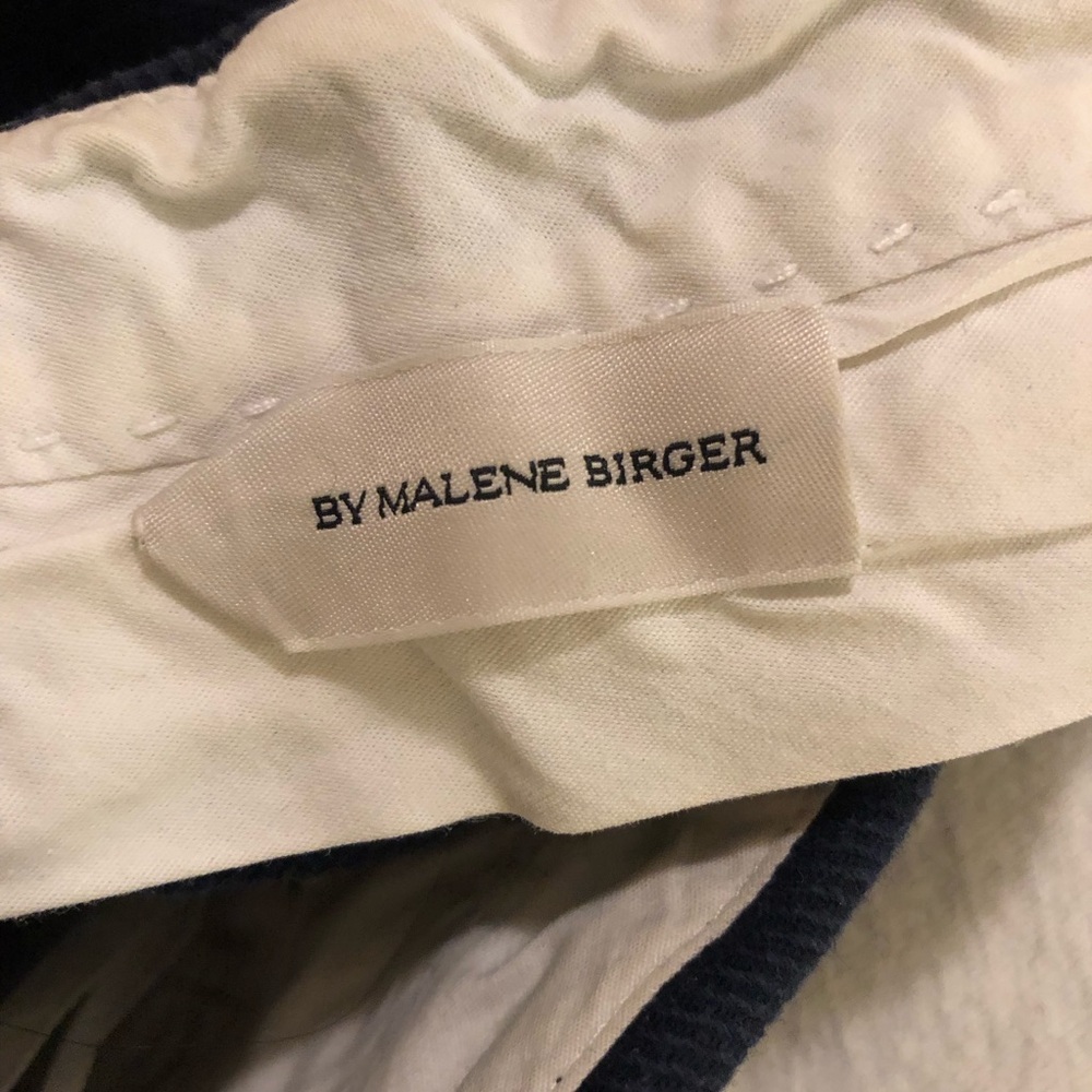 By Malene Birger Navy Pants